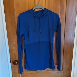 Fabletics Blue Hooded Sweatshirt
